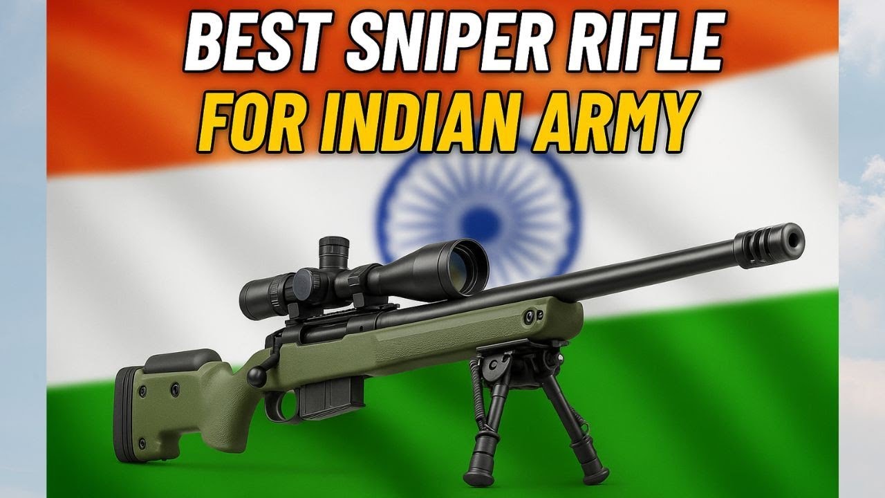 BEST INDIAN SNIPER RIFLE - DRAGUNOV SNIPER RIFLE. 