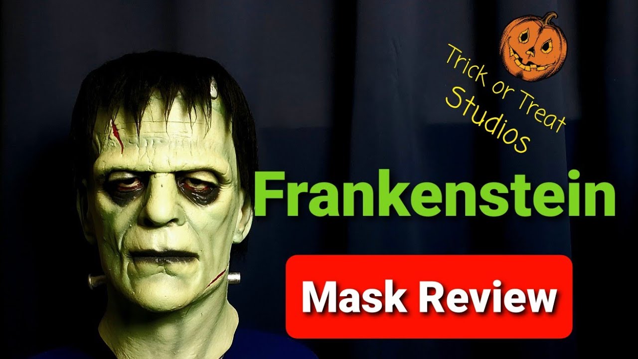 Trick or Treat  Studios  Universal Monsters Boris Karloff Frankenstein Mask