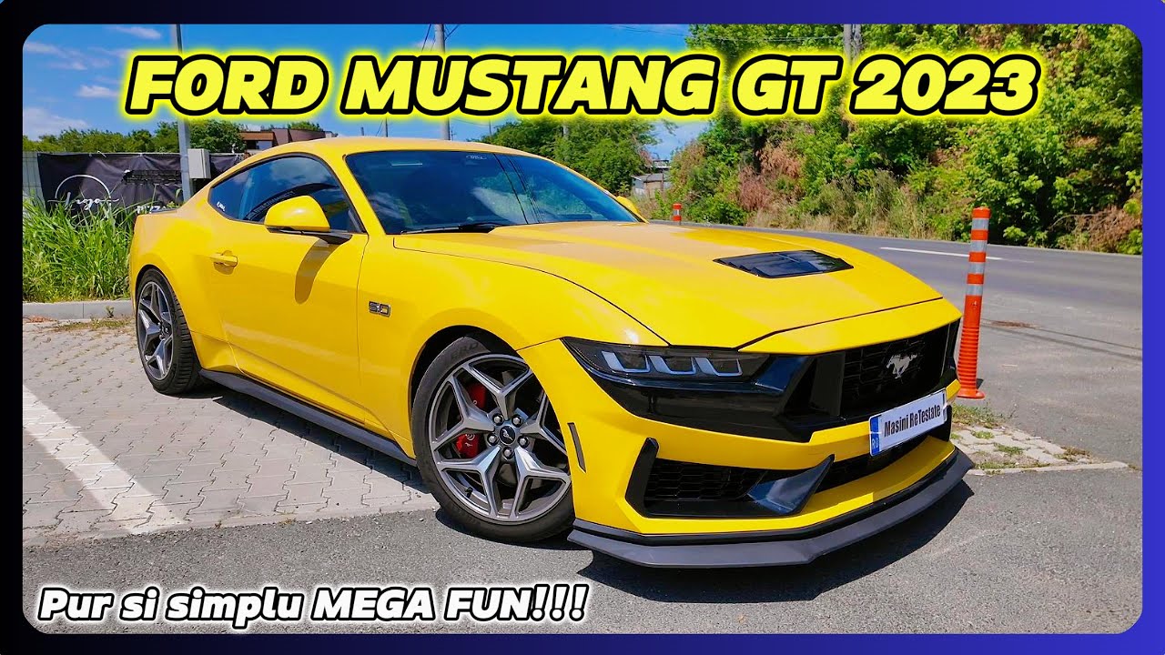 Ford Mustang 2023. The original Muscle car. Test complet