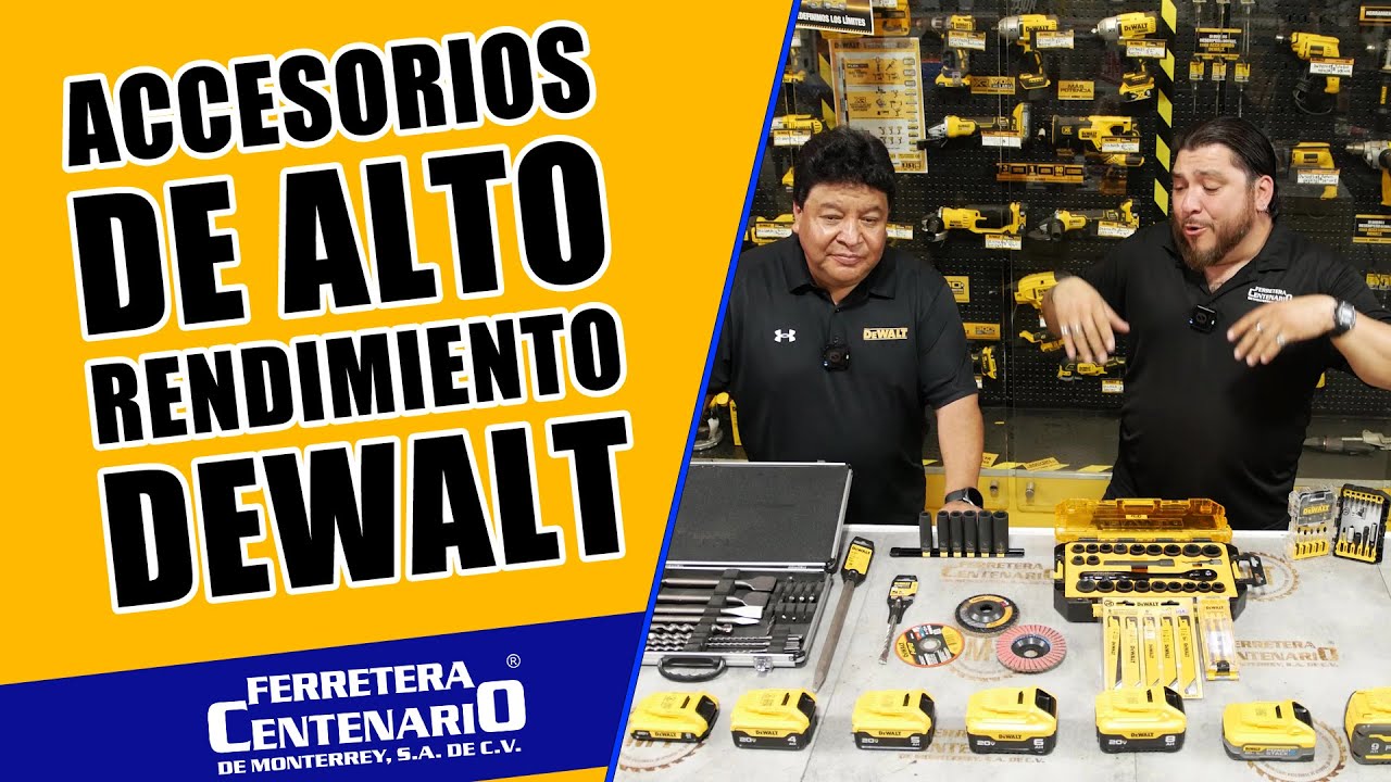Accesorios de alto rendimiento Dewalt