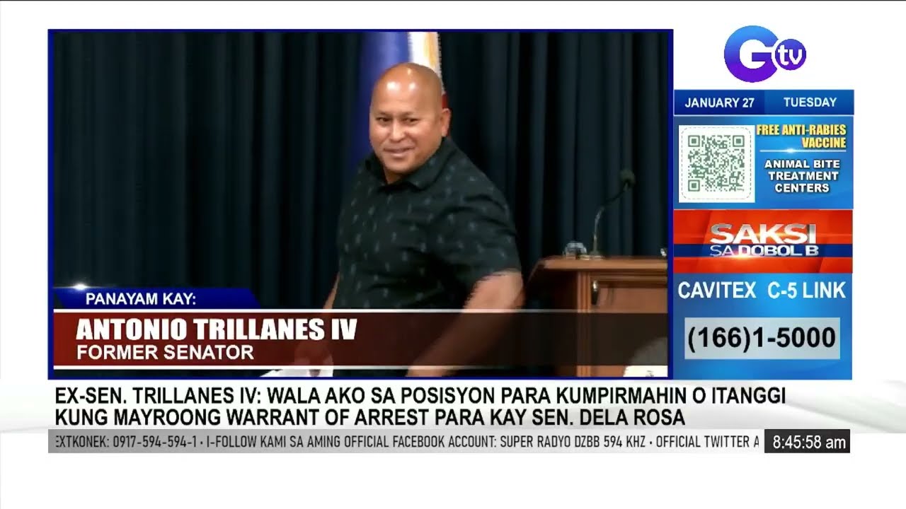 Ex-Sen. Trillanes, maghahain ng ethics complaint laban kay Sen. Ronald dela Rosa