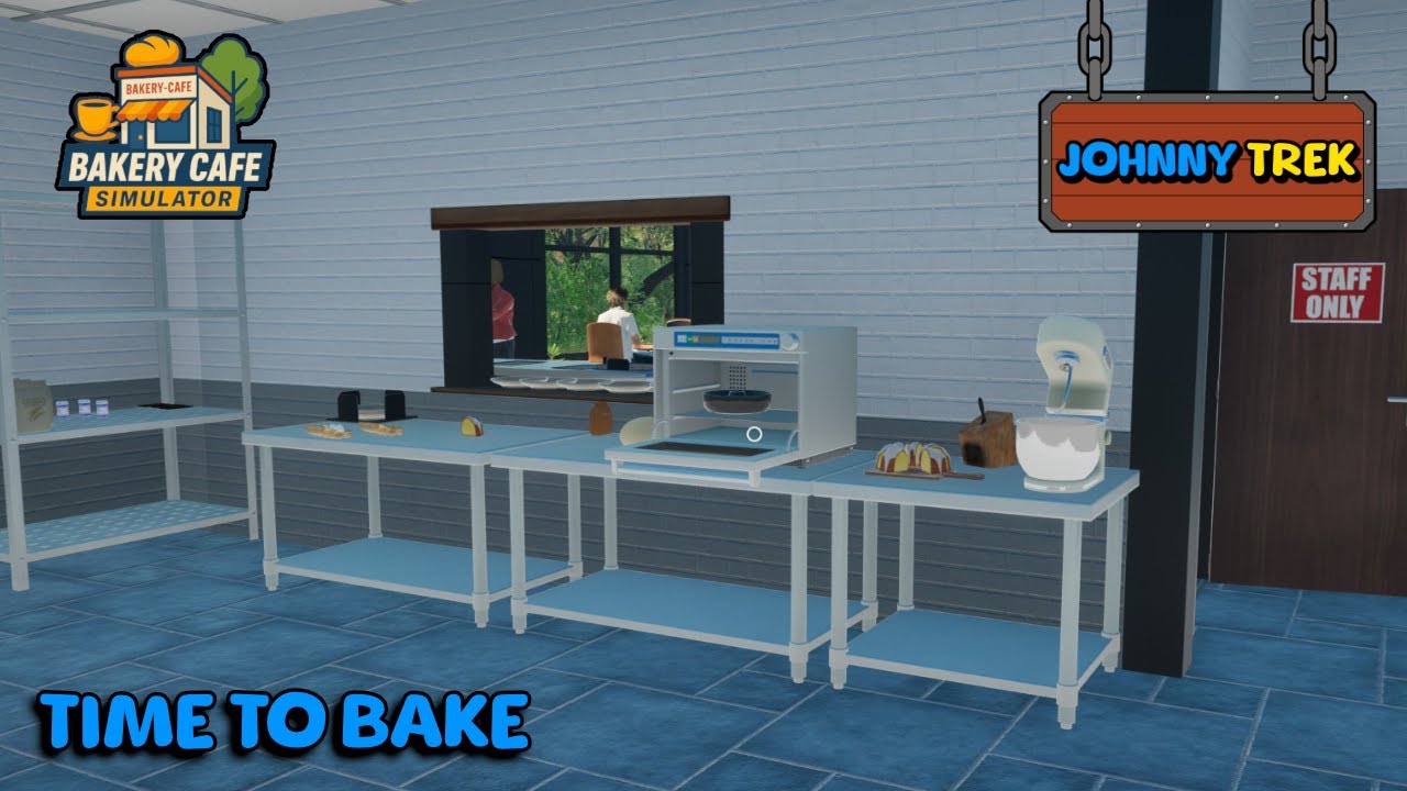 Serving Coffee And Cakes | Bakery Cafe Simulator Demo