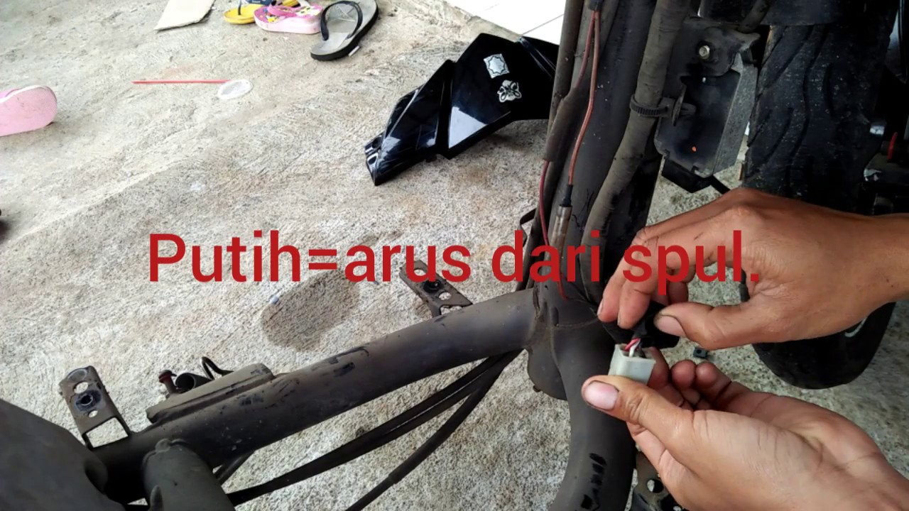 Jalur pengisian &Lampu soul gt/ mio j