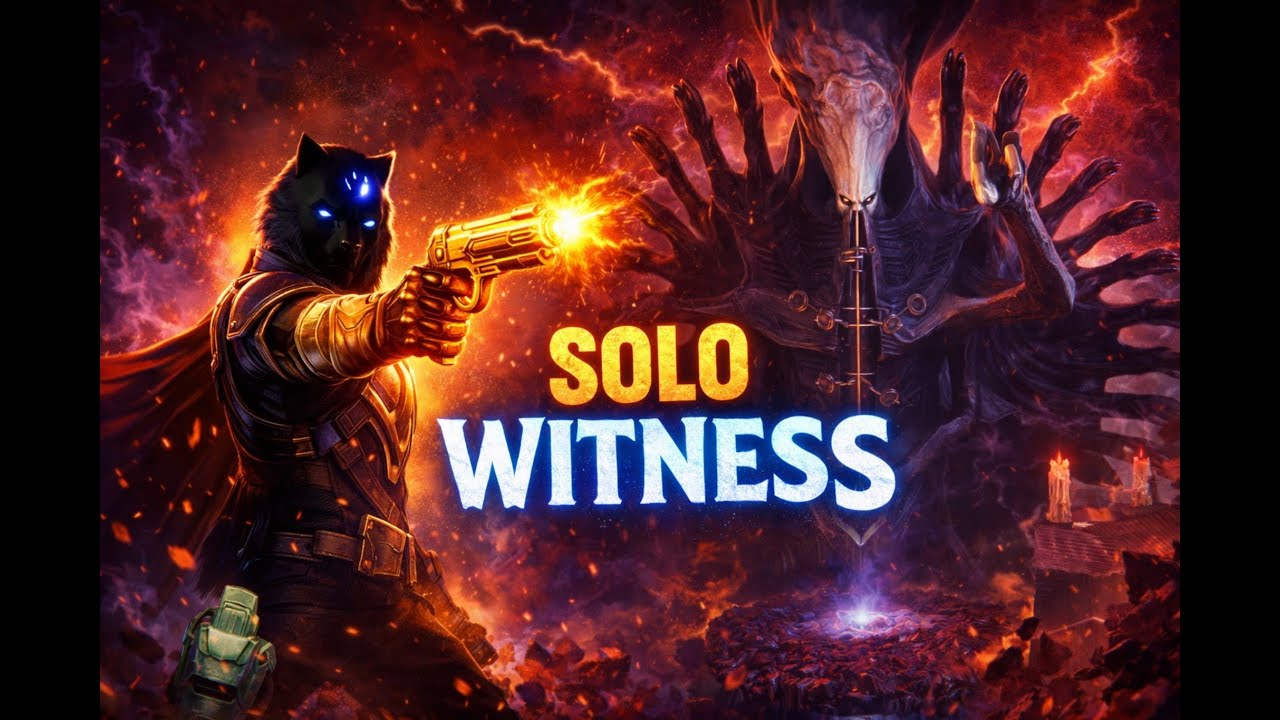 Solo The Witness on Hunter -  Renegades - Destiny 2