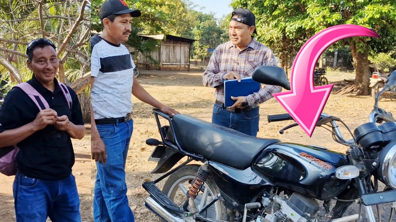 (Chane anda estrenando MOTO)🎁Con gran esfuerzo y trabajo bajo el SOL lo logró dijo.
