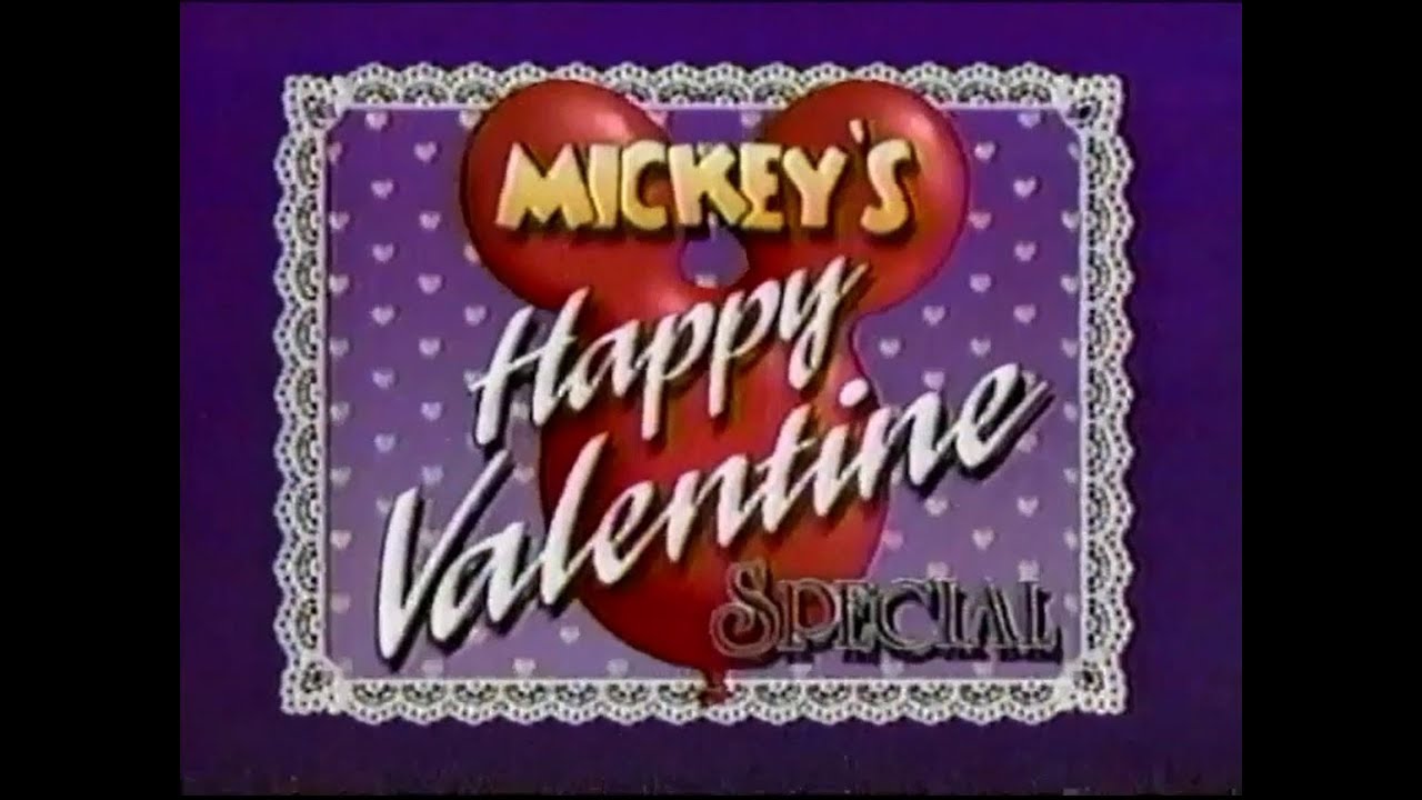 Mickey's Happy Valentine Special commercial break (February 12, 1989)