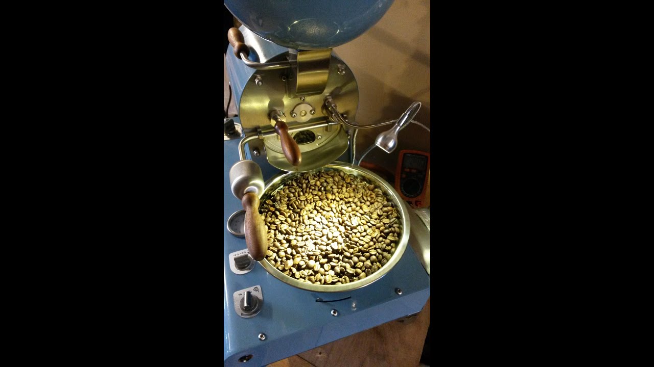 Learning to roast coffee on the Cormorant Roaster CR600