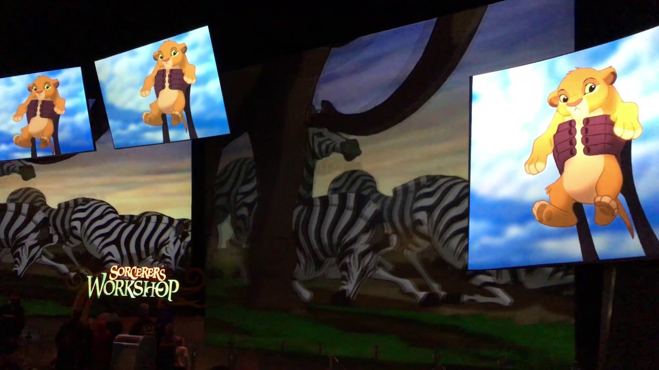Animation Academy Lobby Full Projection Loop - 4k
