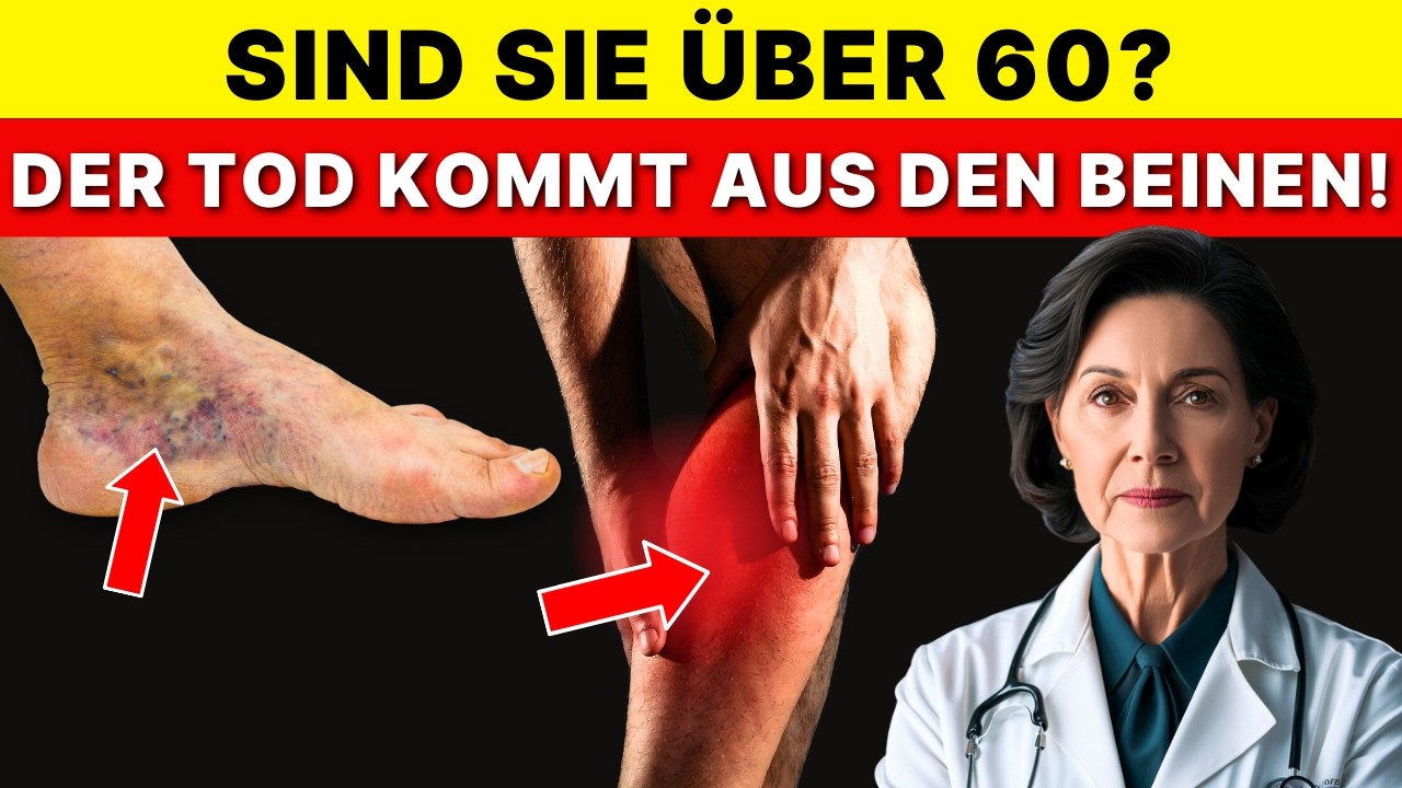 Der Tod Beginnt in den Beinen! Alle über 60 Müssen das Sehen!
