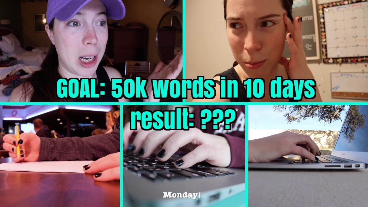 ПИСЬМЕННЫЙ ЭКСПЕРИМЕНТ // Быстрое написание 50 тыс. слов за 10 дней