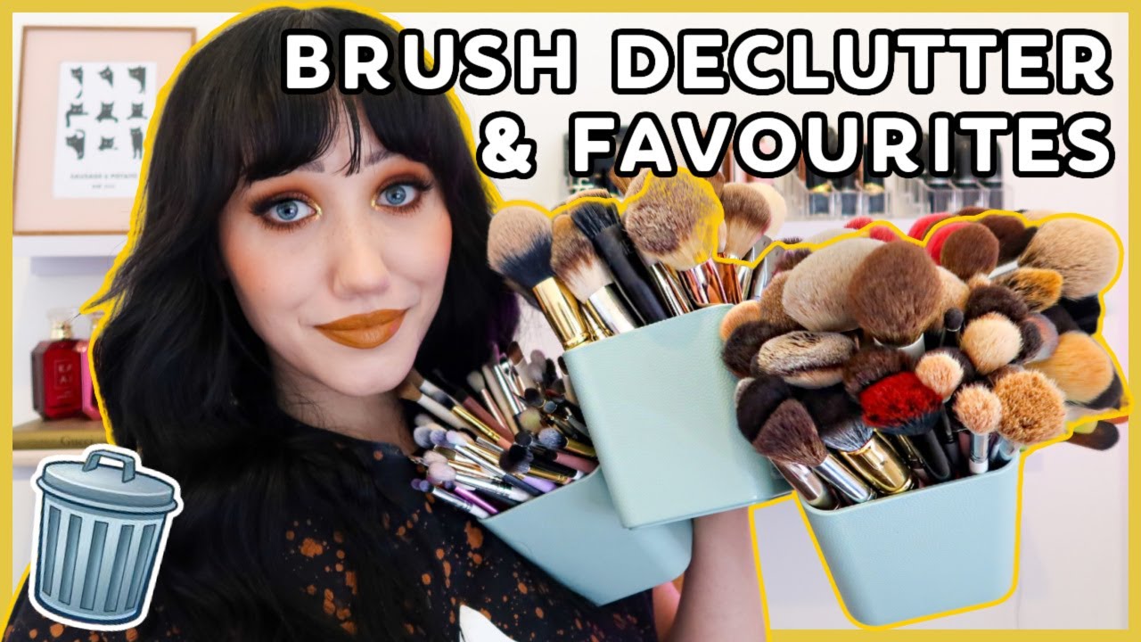 FACE BRUSH FAVOURITES AND DECLUTTER | MAKEMEUPMISSA