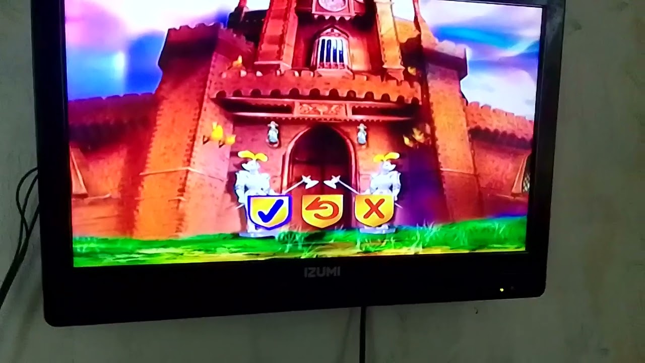 играем в dvd игру Mickey's castle treasure challenge