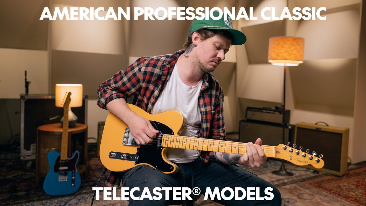 Изучаем американские профессиональные классические модели Telecaster | Fender