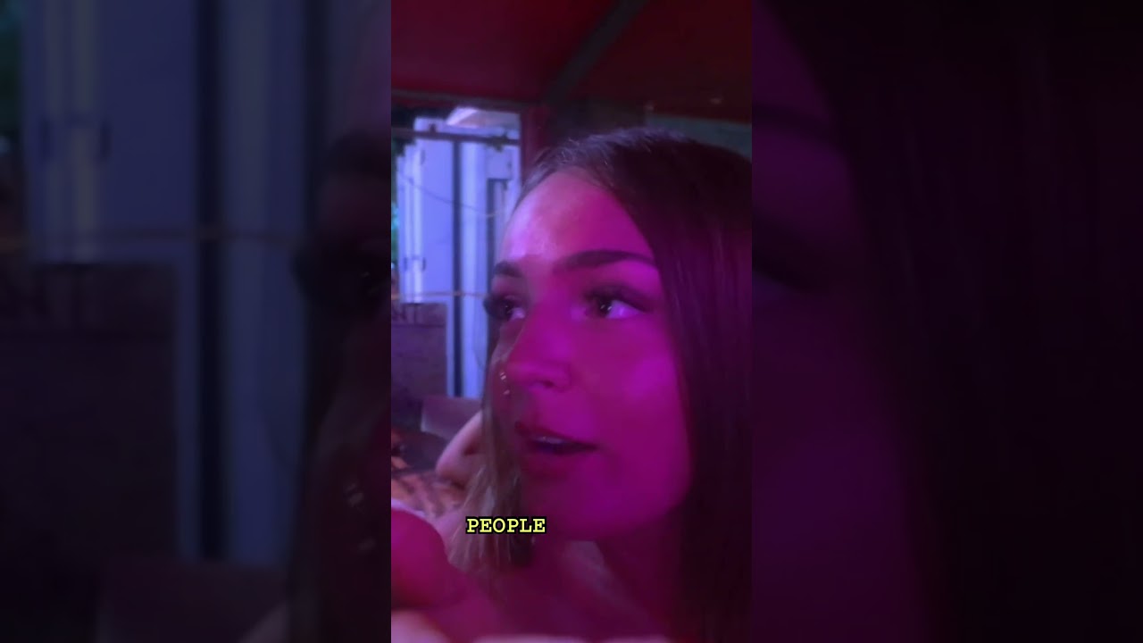 JUST MEET A FOREIGN GIRL OUTSIDE
