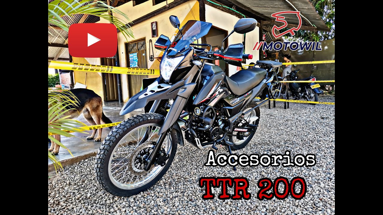 Accesorios y más de mi TTR 200!