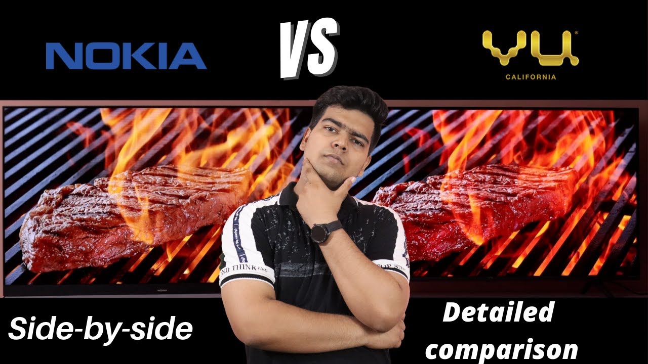 Vu Premium 4K  VS Nokia 4K TV ⚡️⚡️Detailed Side-by-side comparison 🔥 || Which is better in 2022?