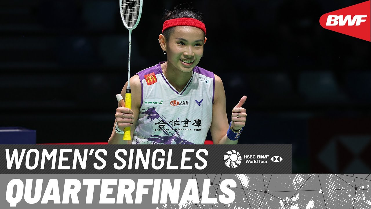 YONEX French Open 2023 | Supanida Katethong (THA) vs. Tai Tzu Ying (TPE) [4] | QF
