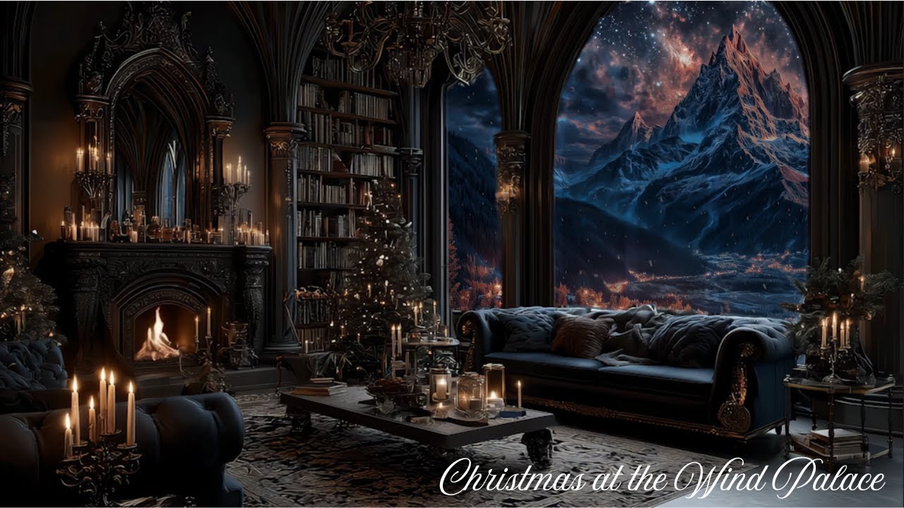 Christmas at Rhysand's Wind Palace. ACOTAR Ambience / No music