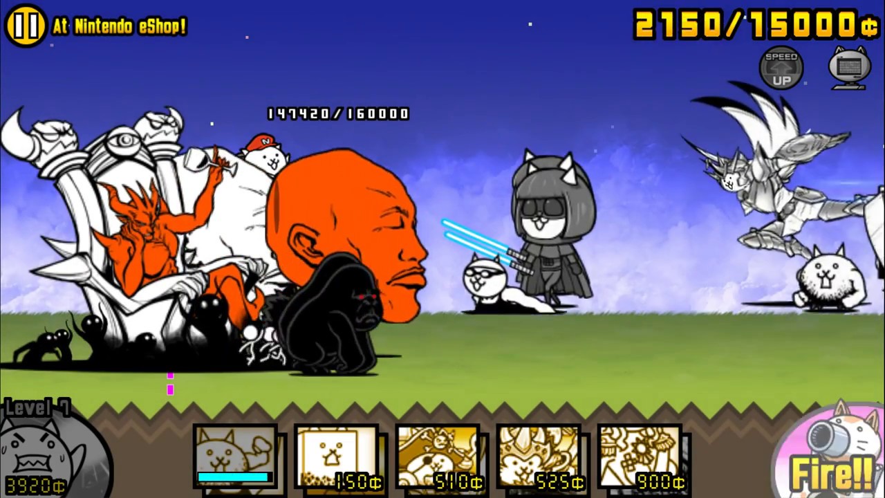 The Battle Cats : The Battle Cats POP! /At Nintendo eShop!(☆☆☆)