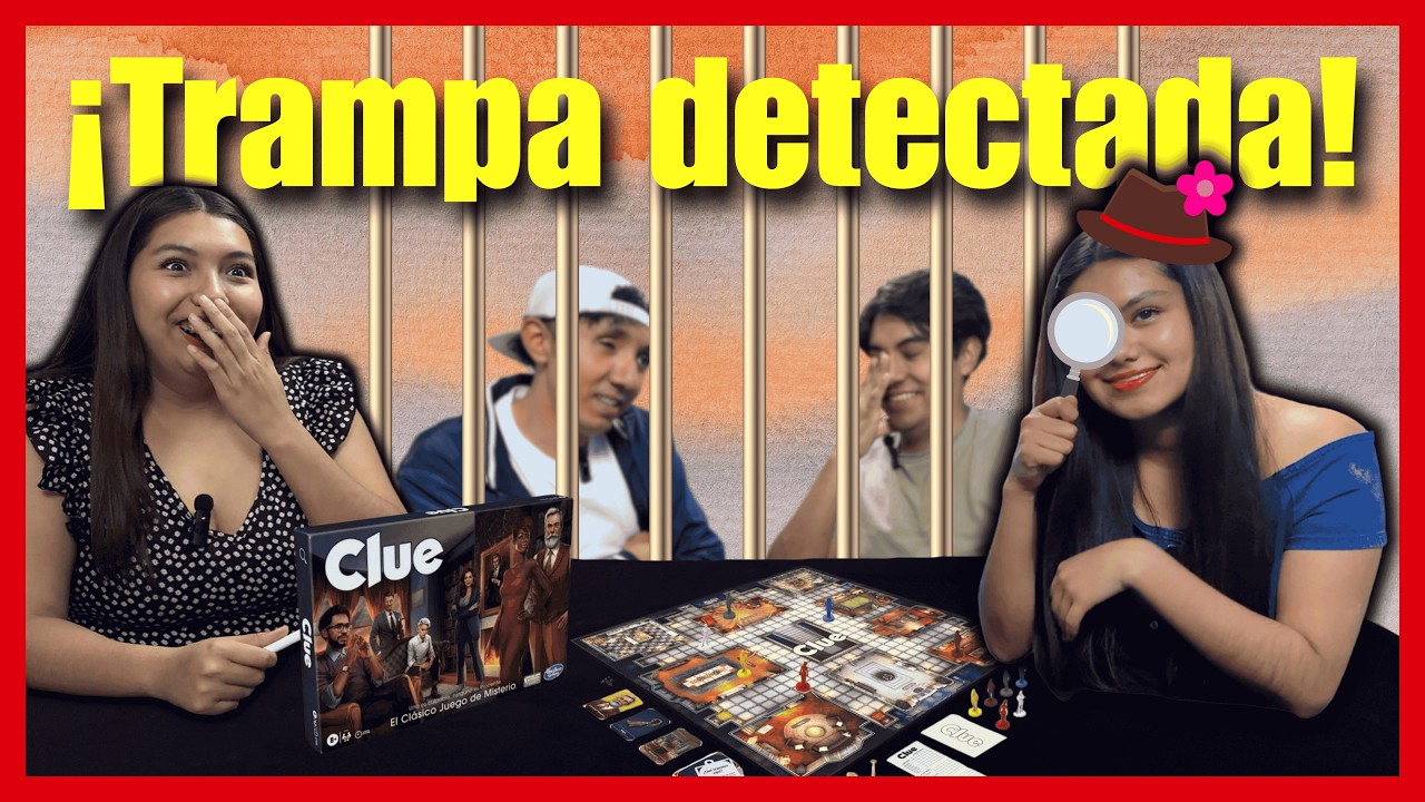 Jugamos CLUE y se armó el caos 🕵️‍♂️🎲 | ¡Trampa detectada en plena investigación!