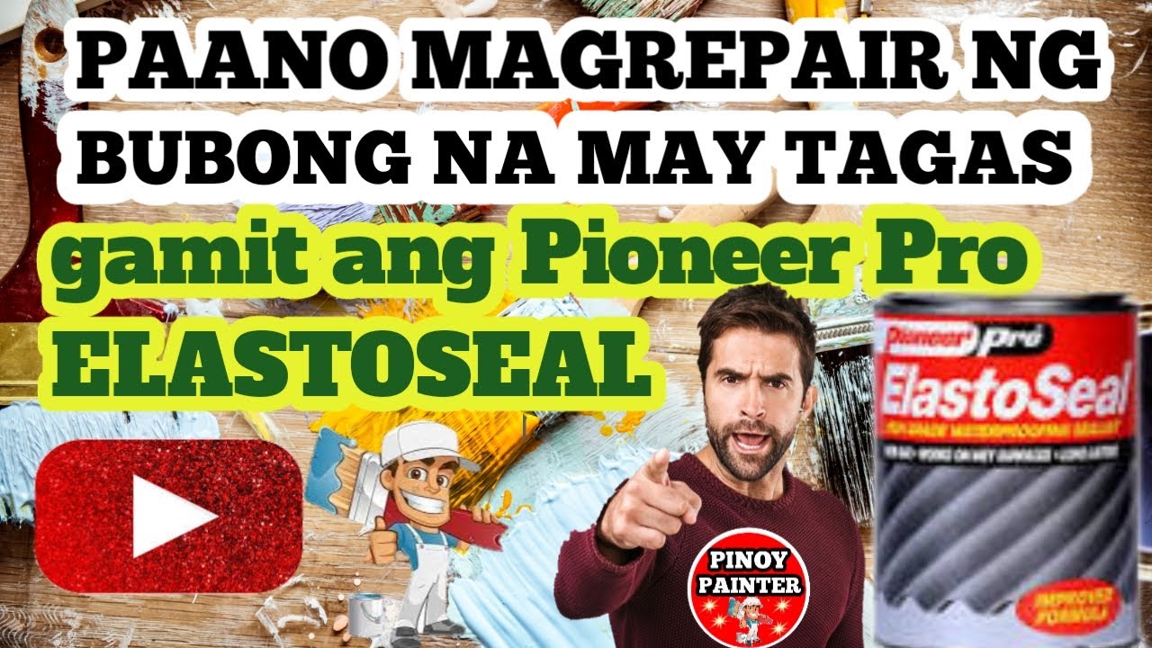 Paraan ng pag gamit ng Pioneer Pro Elastoseal sa bubong na may tagas.  Garantisado ito guys...
