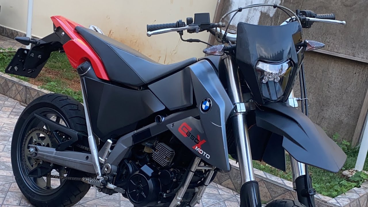 PRIMEIRAS MODIFICACOES DA BMW G650X | SUPERMOTO