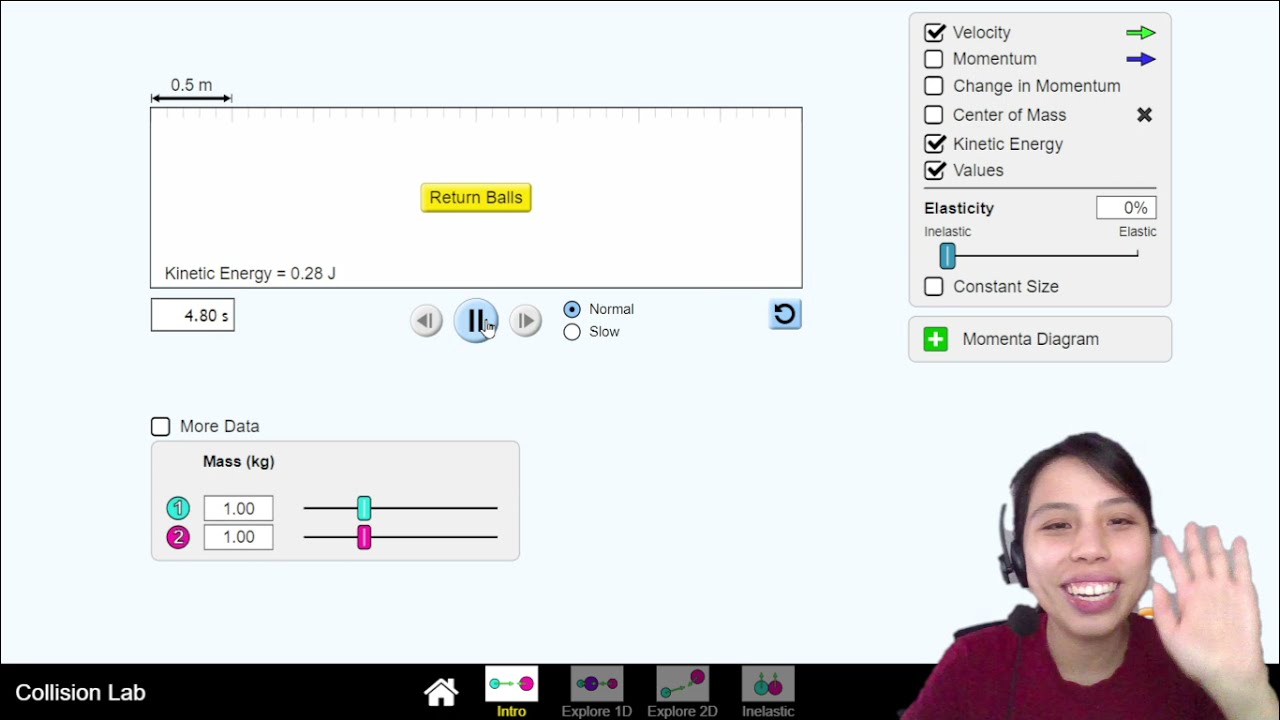 3.4b Elastic and Inelastic Collision Types | AS Dynamics | Cambridge A Level Physics