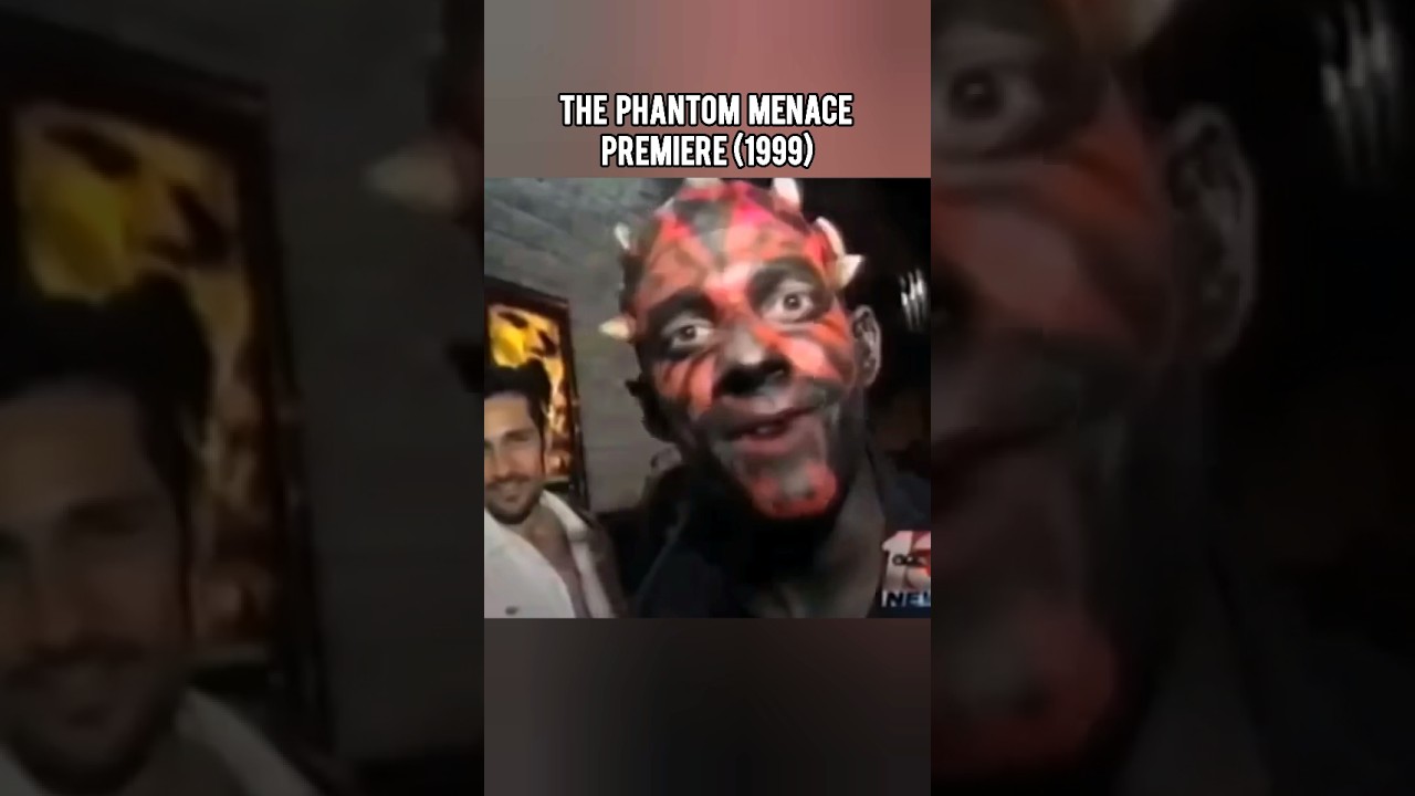 Star Wars The Phantom Menace Premiere (1999) Episode 1 #shorts