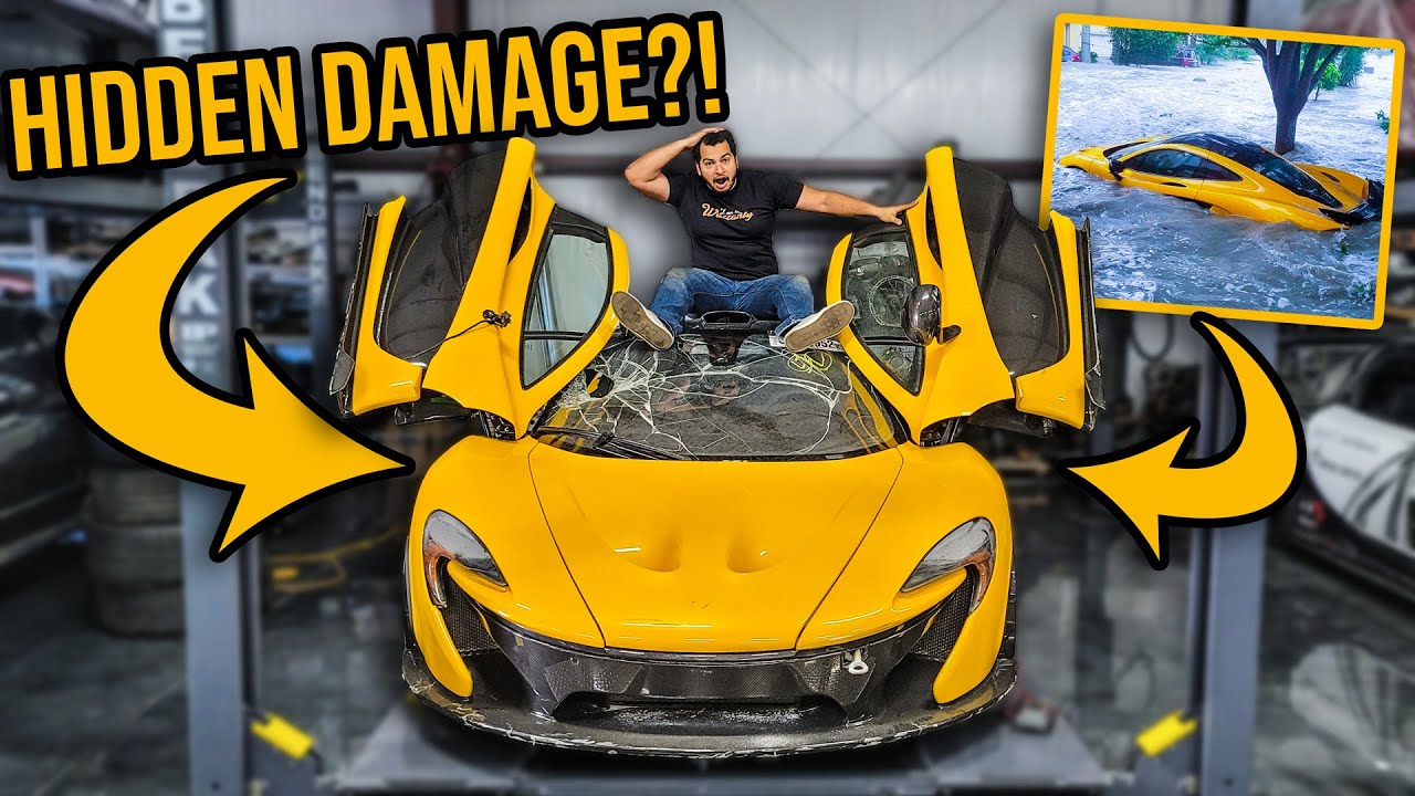 Восстановление затопленного McLaren P1 стоимостью 2 000 000 долларов | Часть 1