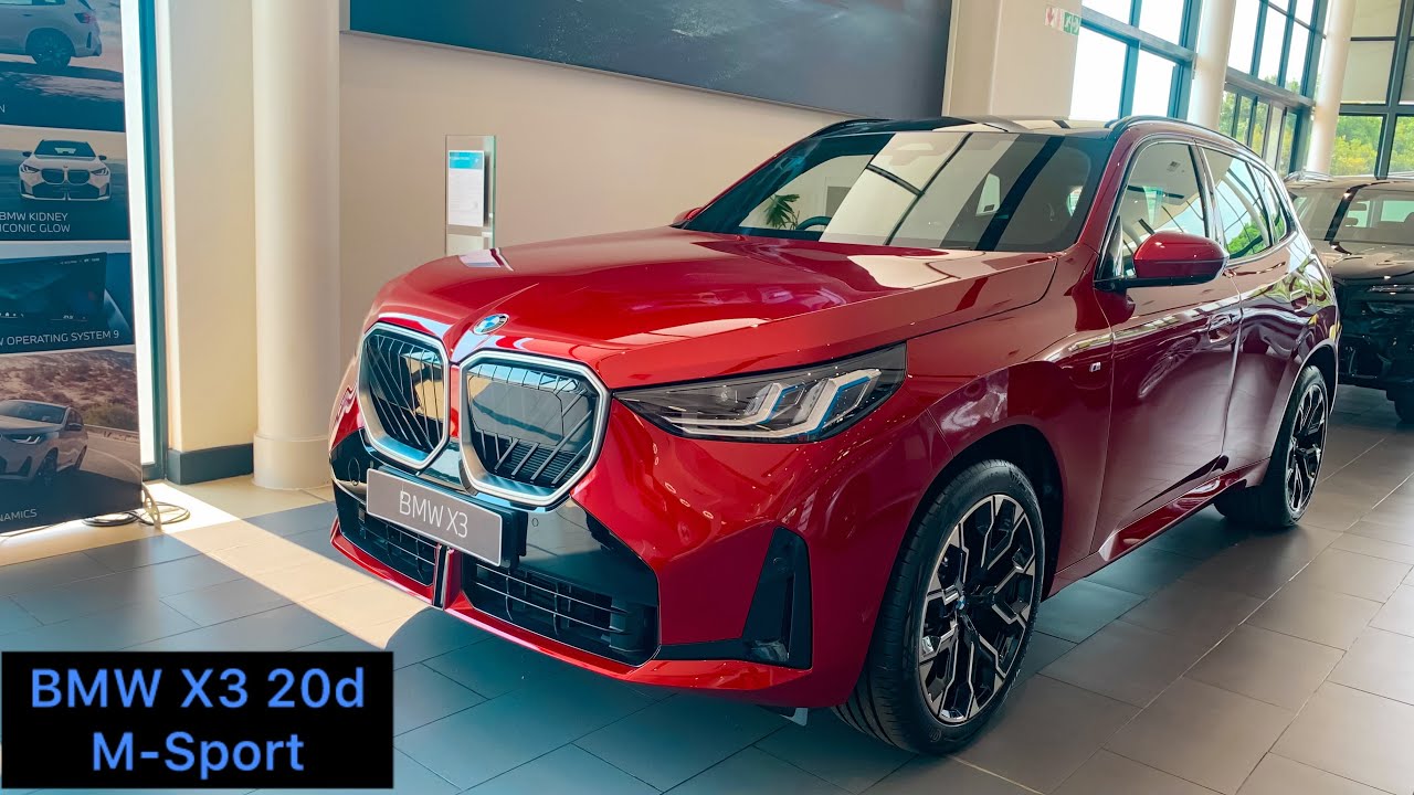 Обзор BMW X3 20d M-Sport 2026 года | Стильный | Элегантный!