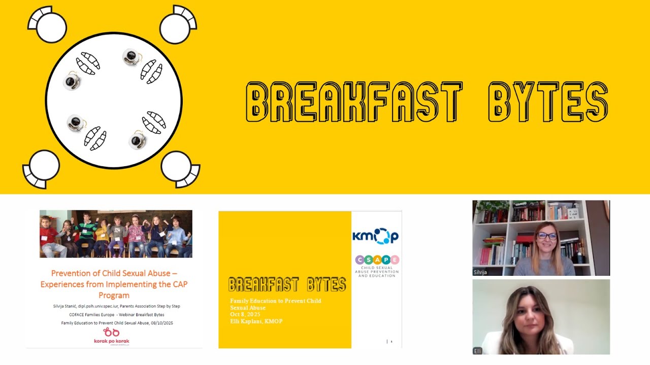 Breakfast Bytes webinar: Family Education to Prevent Child Sexual Abuse