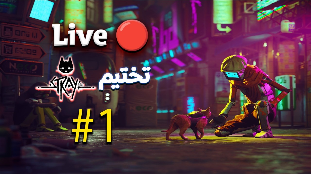 تختيم لعبة ستراي stray