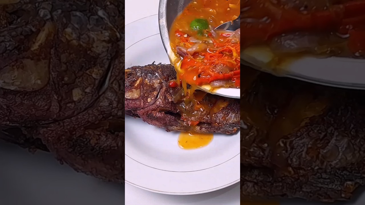 PECAK IKAN KHAS BETAWI, PAKAI BUMBU YANG 1 INI...