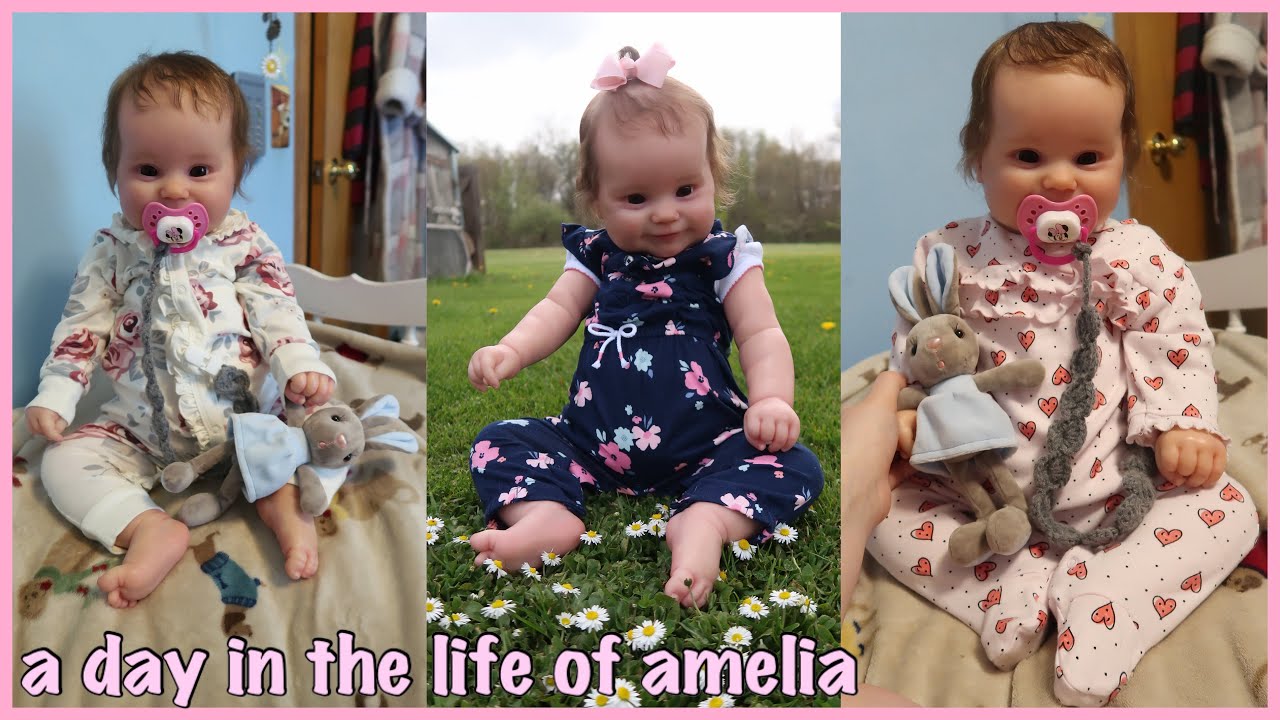 day in the life of reborn amelia | reborn maddie by bonnie brown