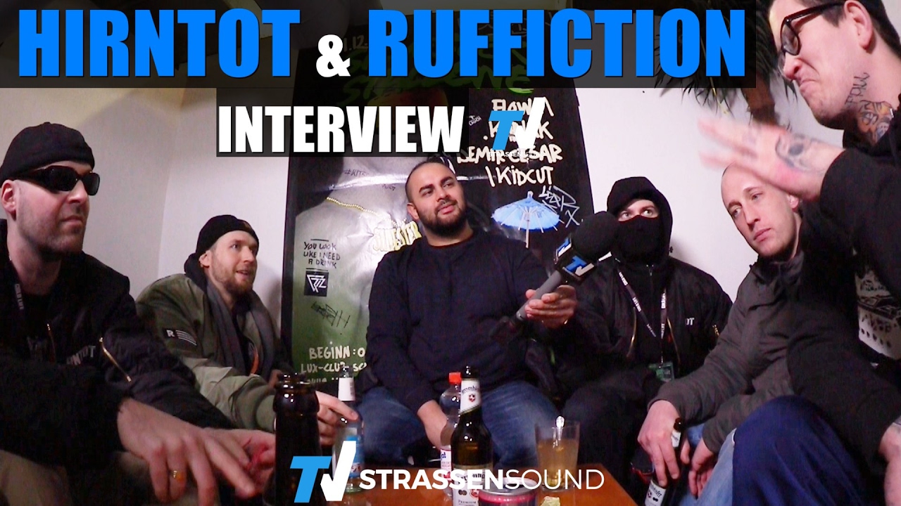 HIRNTOT & RUFFICTION Interview: Blokkmonsta, Crystal F, Tamas, Crack Klaus, Schwartz, Arbok48, Tour