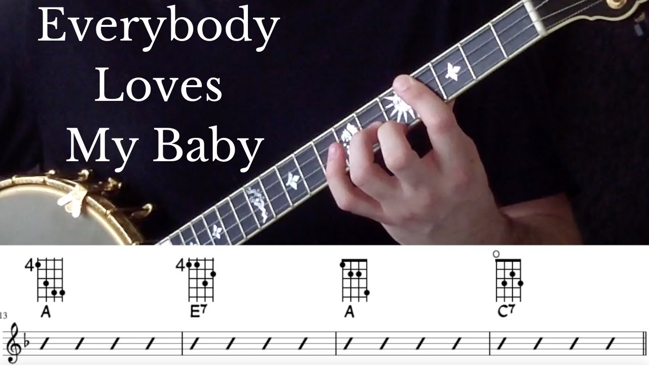 Everybody Loves My Baby | Tenor Banjo Chords Lesson