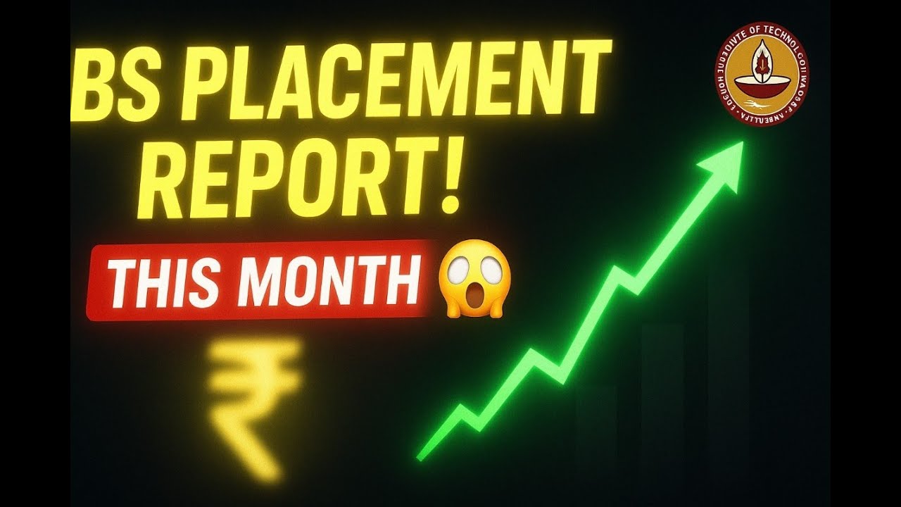IIT Madras BS Placement Report This Month 🔥 | Highest Package & Trends Revealed!