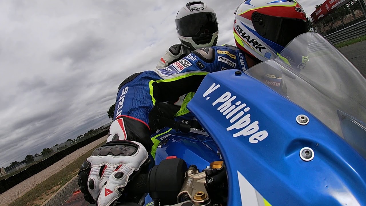 Baptême moto avec Vincent Philippe au Vigeant - 2Ride