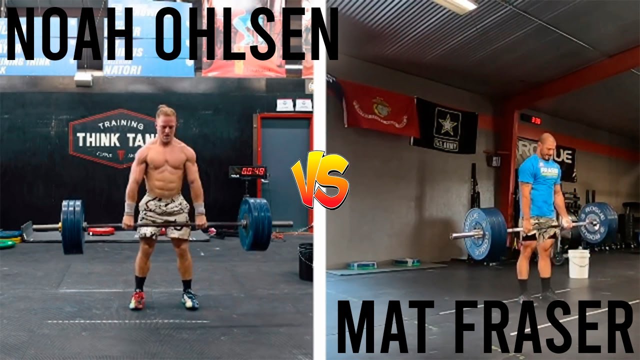 CrossFit Games 2020 evento 3: Mat Fraser vs Noah Ohlsen (Damn Diane)