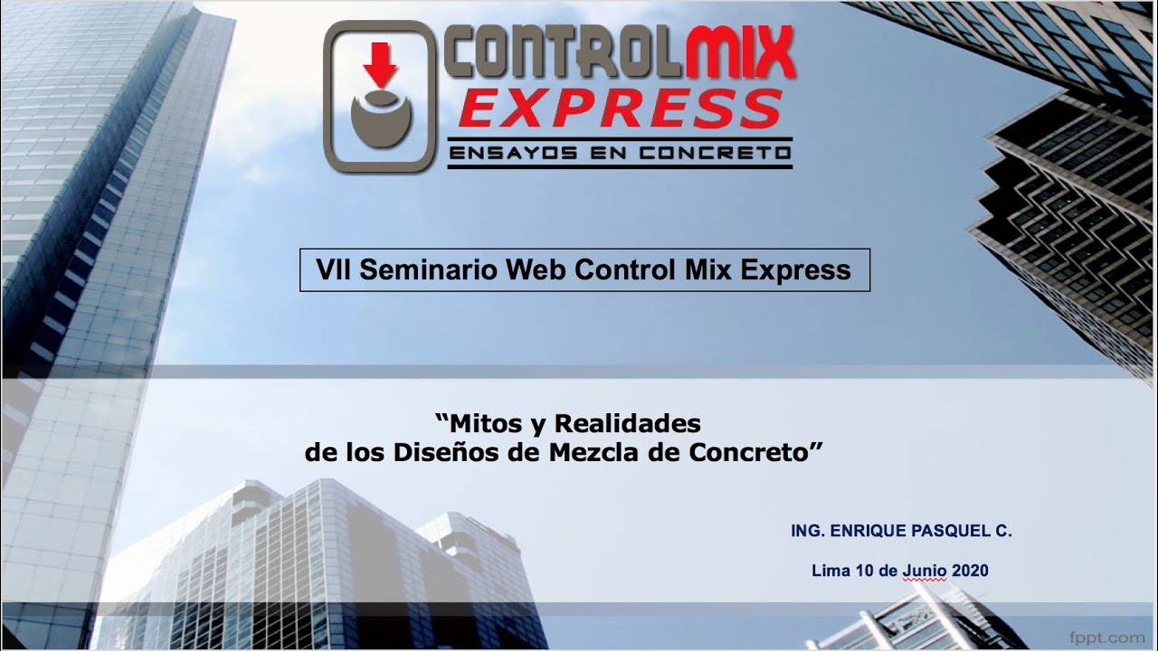 Mitos y realidades de los diseños de mezcla de concreto