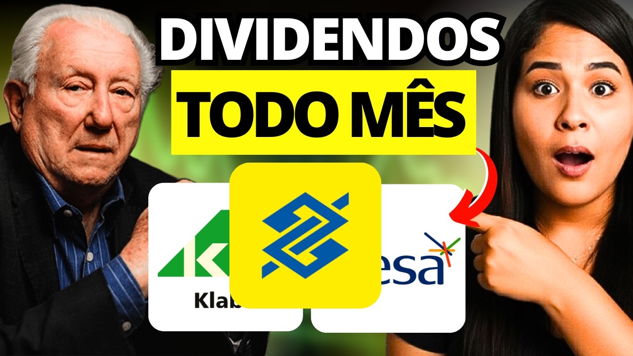 CARTEIRA DE A&Ccedil;&Otilde;ES PARA RECEBER DIVIDENDOS TODOS OS MESES - ESTRAT&Eacute;GIA BARSI DE RENDA PASSIVA
