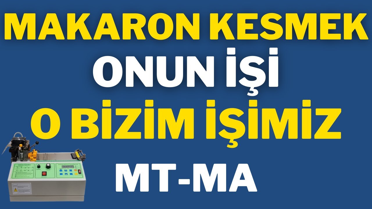 Makaron Kesme Makinesi MT-MA