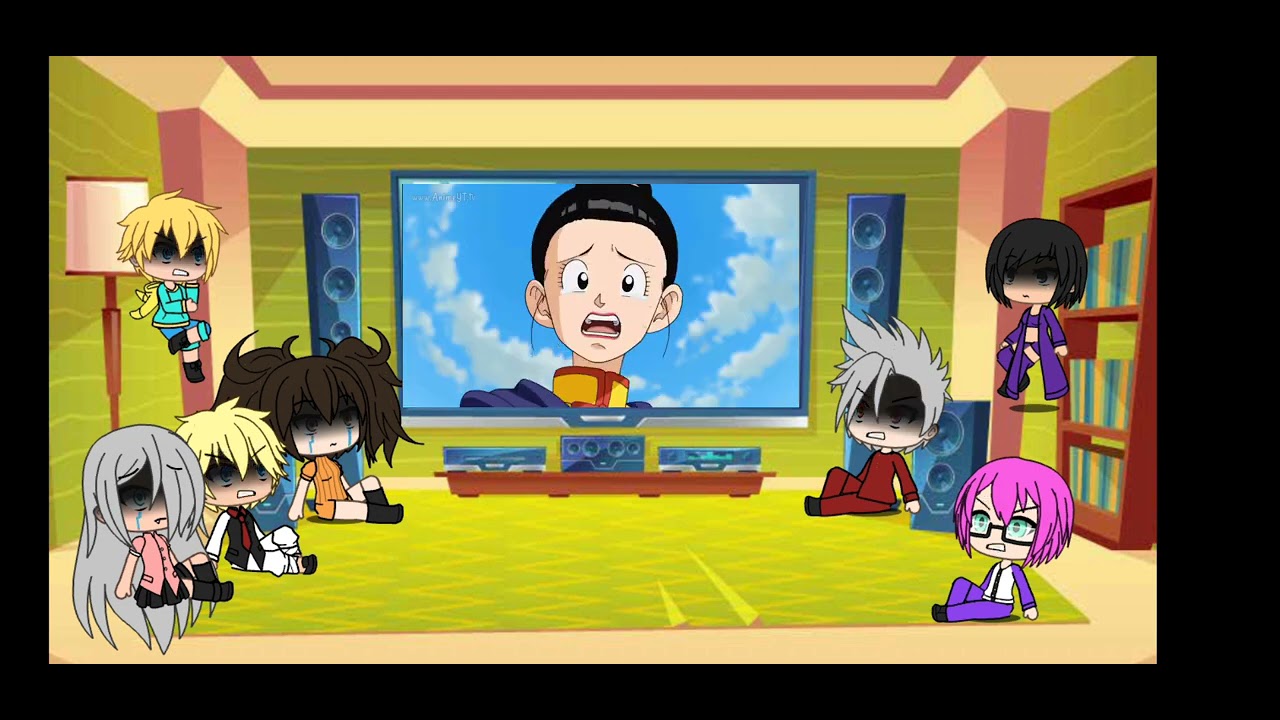 los pecados capitales reaccionan dos videos de Goku