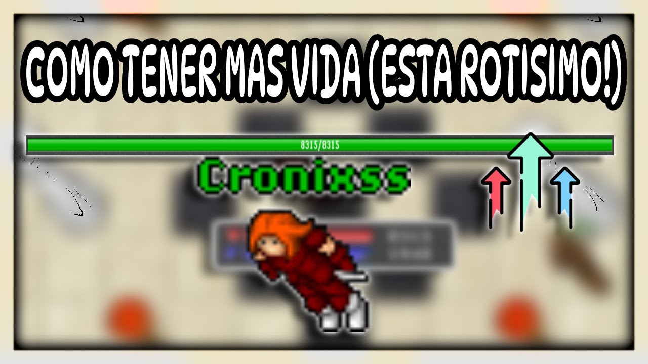 Como tener más vida en tu PERSONAJE ( HASTA 1800 MAS DE VIDA!)