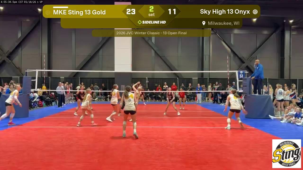MKE Sting 13 Gold @ Sky High 13 Onyx (2026.01.18)