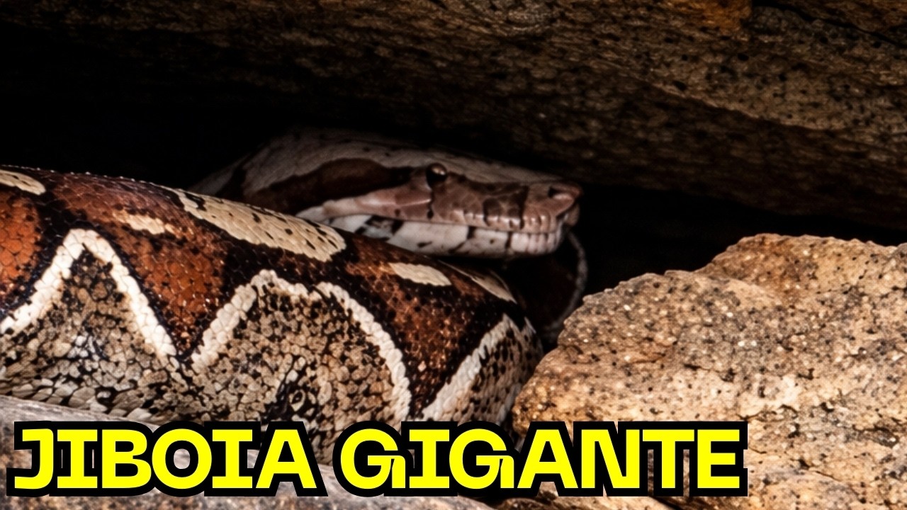 ESSA JIBOIA FOI VISTA NA SERRA... MAS CADÊ ELA?