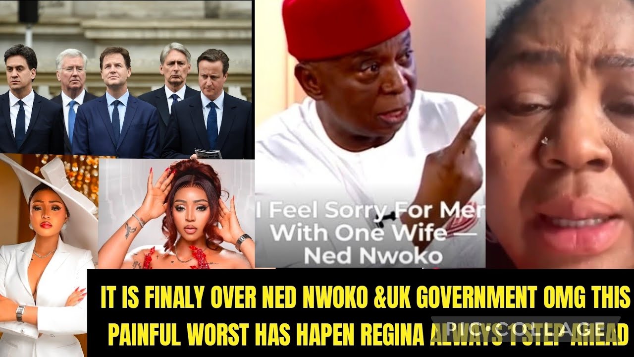 IT IS FINALY OVER NED NWOKO &UK GOVERNMENT OMG THIS PAINFUL WORST HAPEN REGINA ALWAYS 1 STEP AHEAD