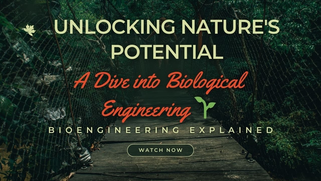 Unlocking Nature's Potential: A Dive into Biological Engineering 🌱 | Bioengineering Explained