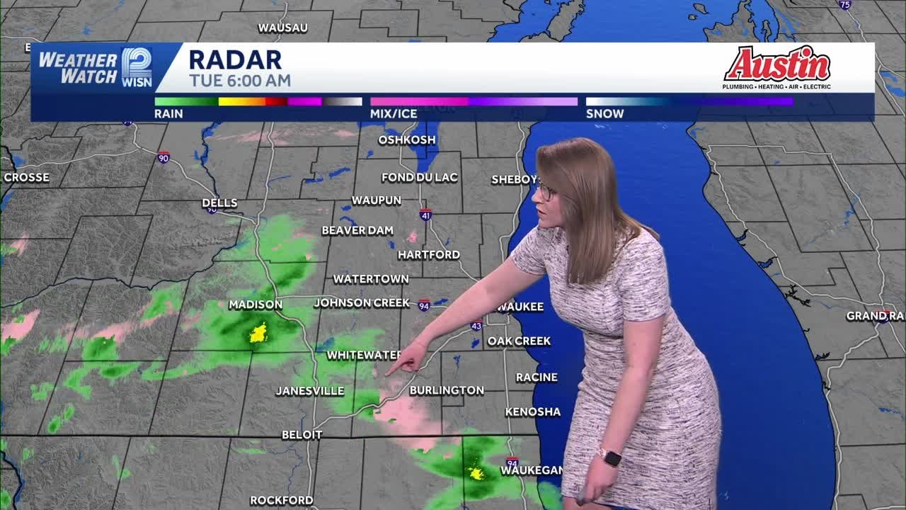 3/3 Spotty Morning Showers across SE  Wisconsin