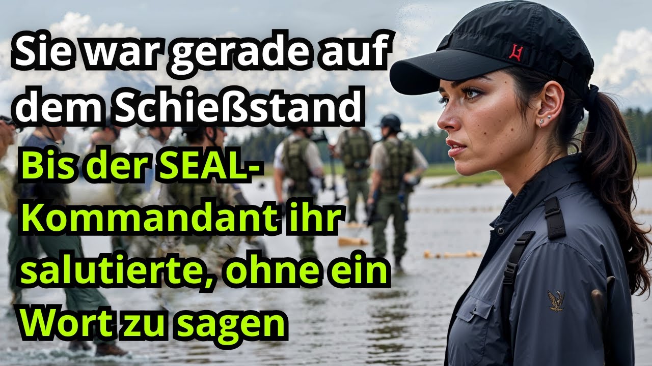 Sie War Nie Auf Dem Schießstand – Bis Der SEAL-Kommandant Ihr Ohne Ein Wort Zu Sagen Salutierte